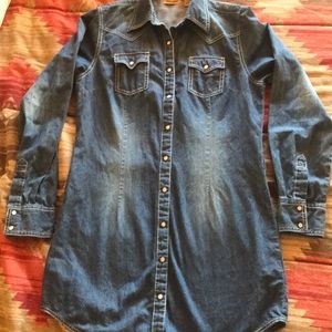 Denim wrangler dress